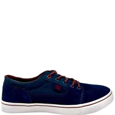 DC GTS CANVAS TIE SHOE - NAVY